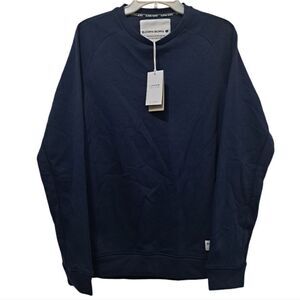 BJorn Born Men's Comfortable Stylish Layering Pullover Sweater Navy Small NWT